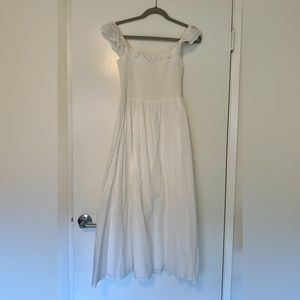 Reformation White Dress